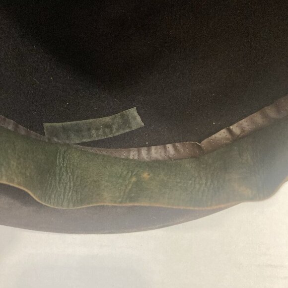 Vintage Richman Steins Fedora Hat Brown 7 3/8 Inch Velour Bow 11856 - Picture 14 of 14